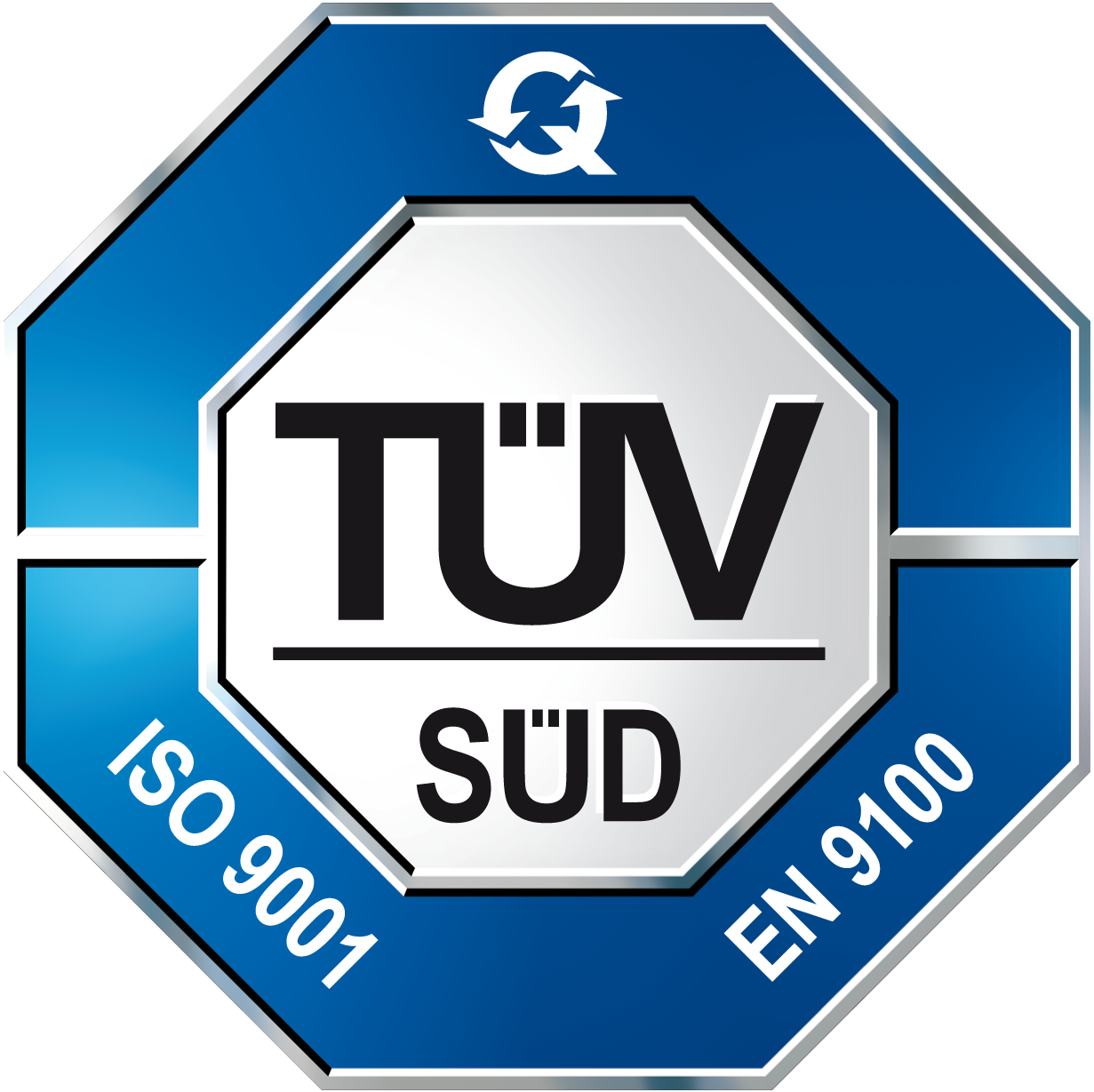 ISO 9001:2015 
EN 9100:2018