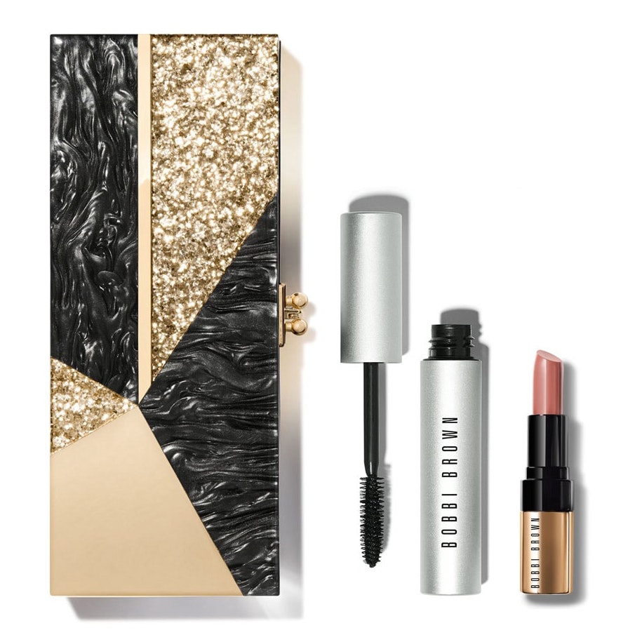 Bobbi Brown Dripping In Luxe Edie Parker Clutch Set