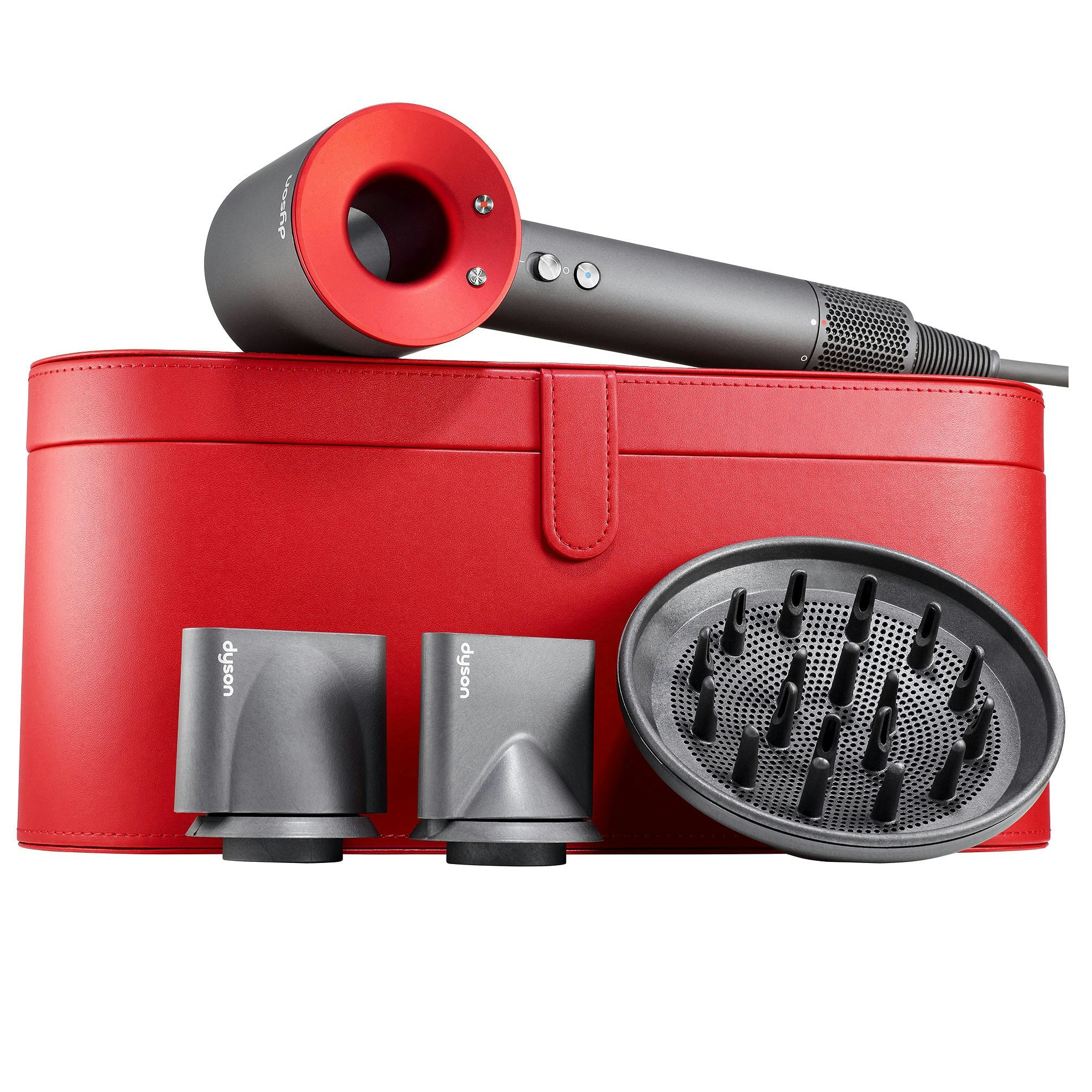 Dyson Supersonic Dryer Gift Edition with Red Case