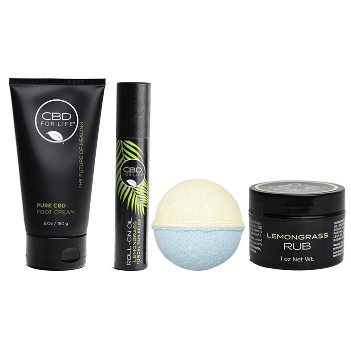 CBD For Life® All The Feels™ Lemongrass Soothing Set