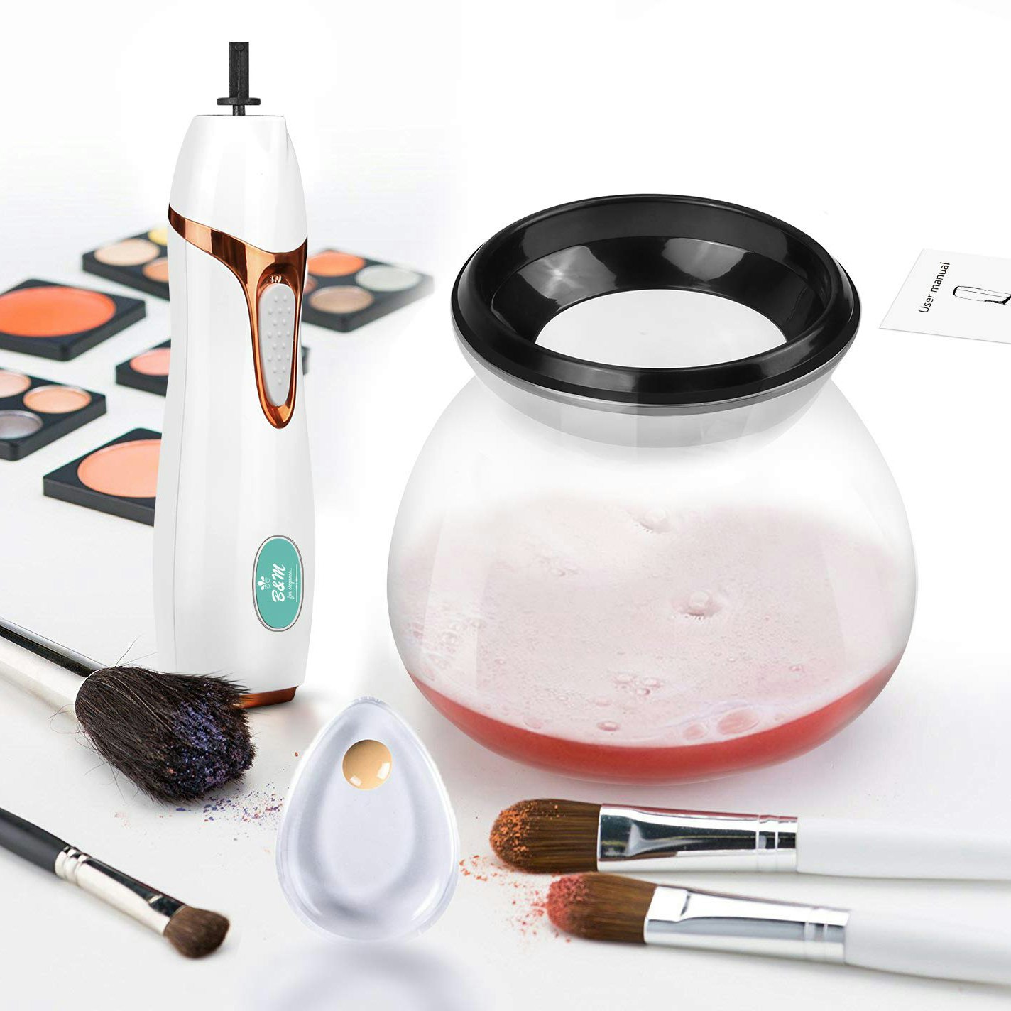 Pro Makeup™ Brush Cleaner and Dryer Kit