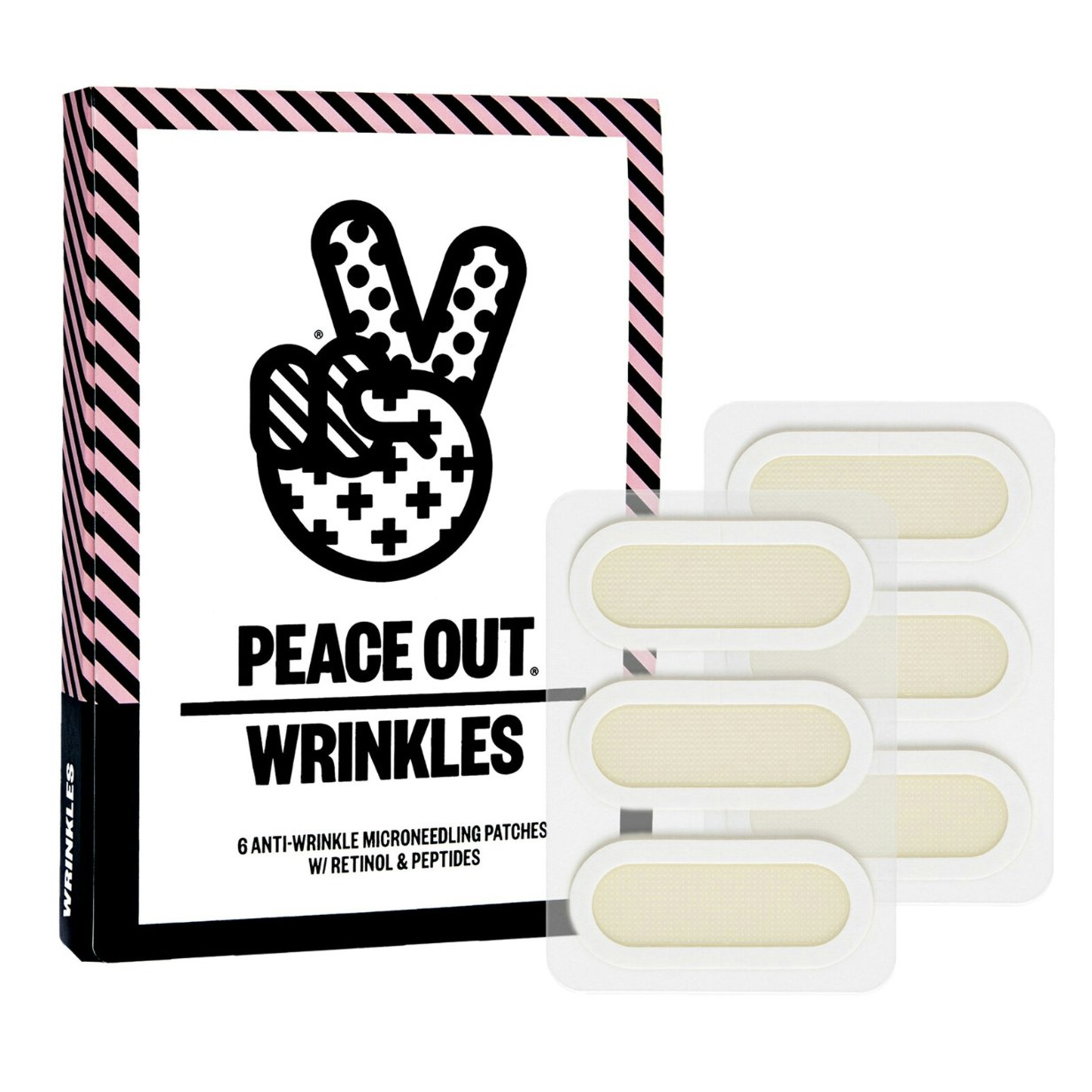 Peace Out® Microneedling Anti-Wrinkle Retinol Patches