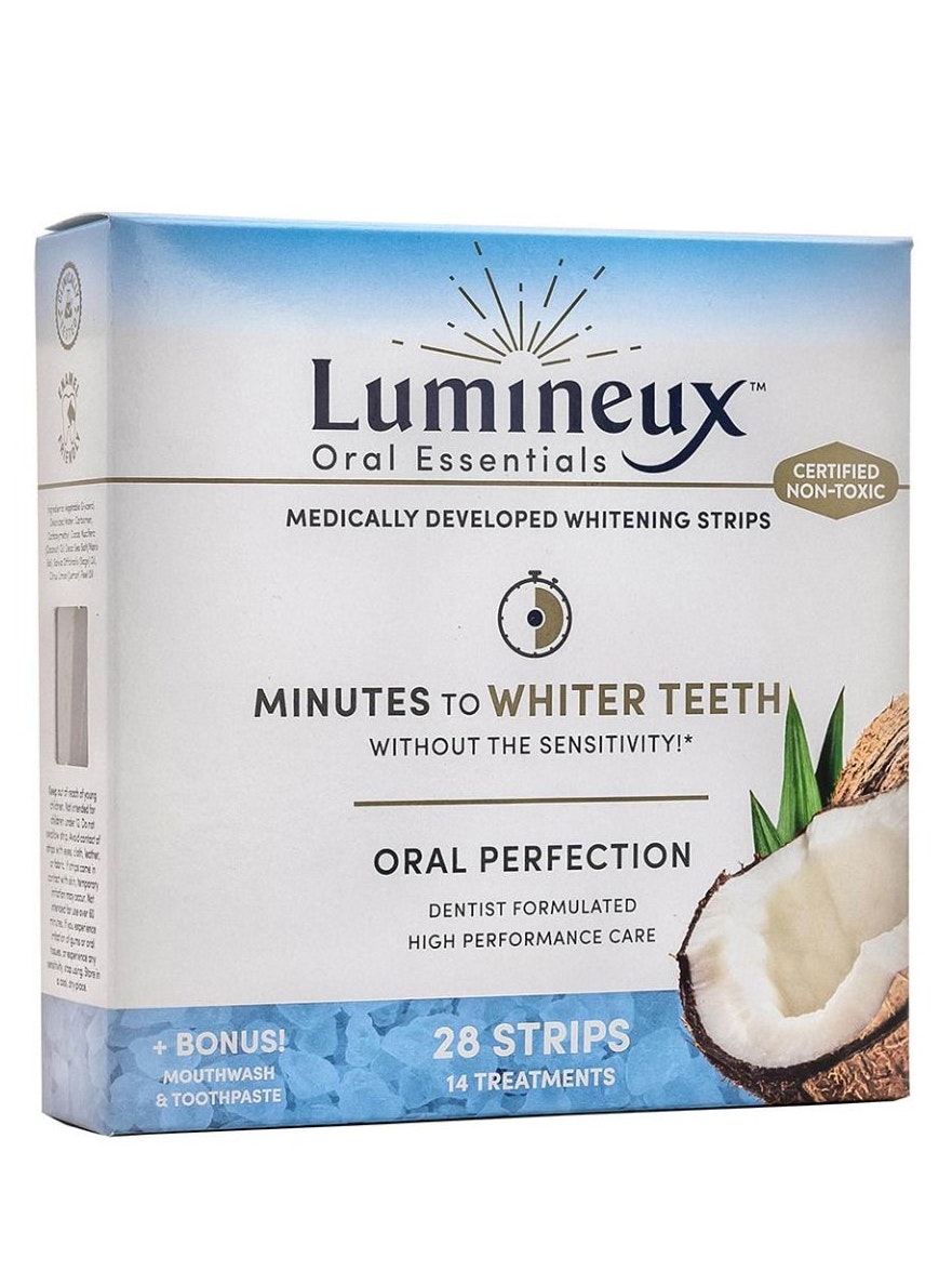 best at home teeth whitening Lumineux Oral Essentials Whitening Strips