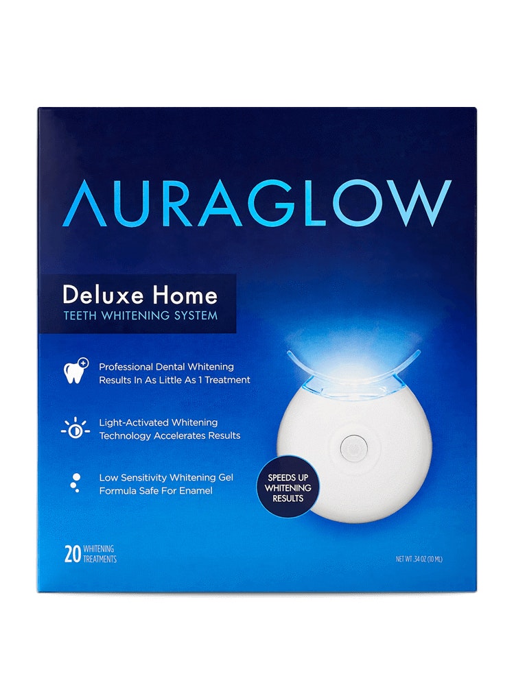 best at home teeth whitening AURAGLOW® Teeth Whitening Kit
