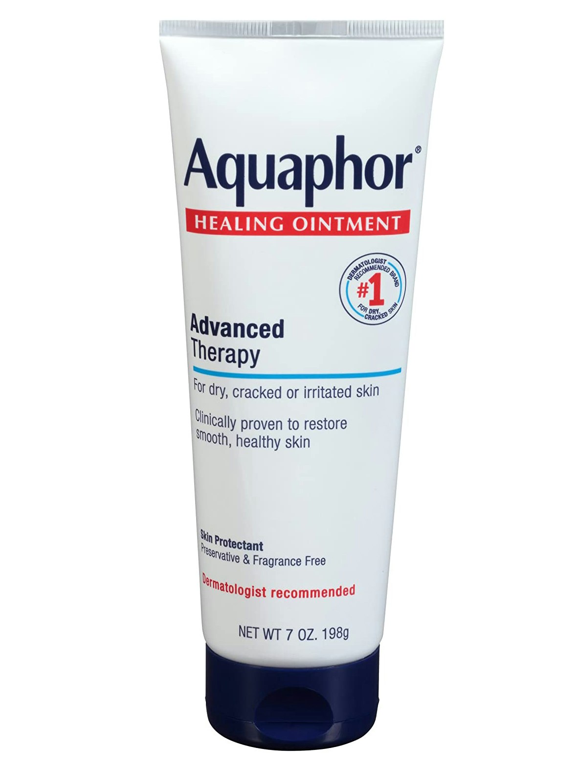 how to heal dry cracked hands use Aquaphor thicker hand creams
