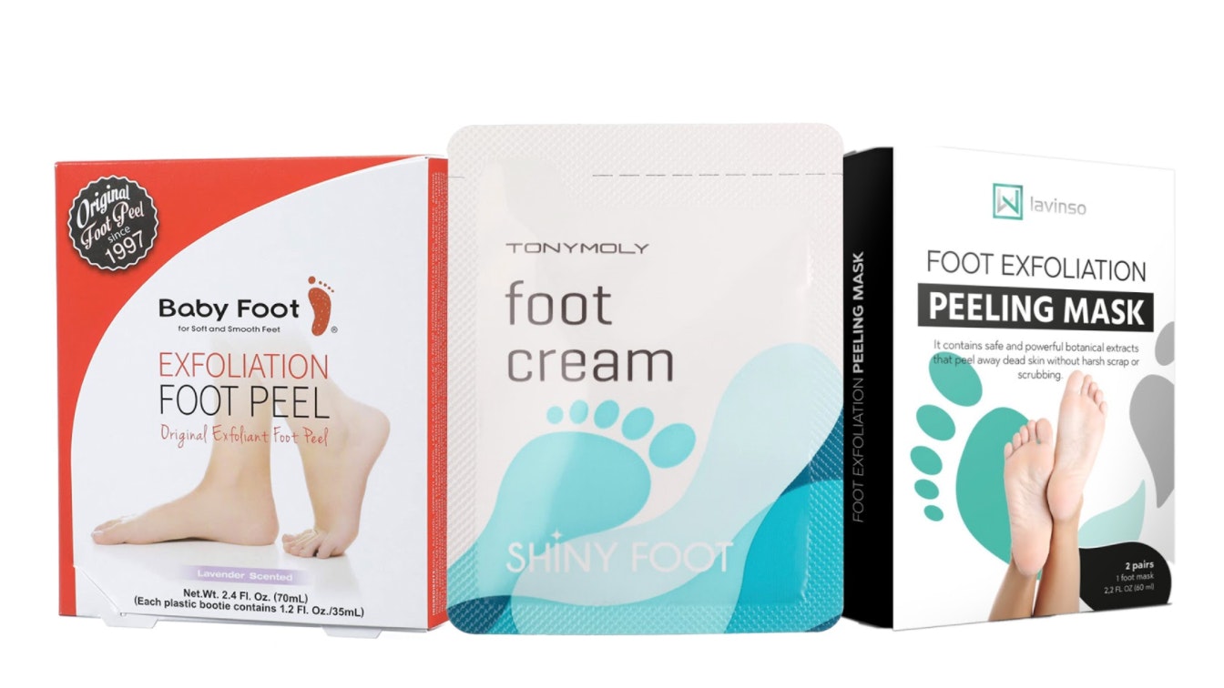 baby foot TonyMoly Shiny Foot Lavinso Foot Exfoliation Peeling Mask foot peels
