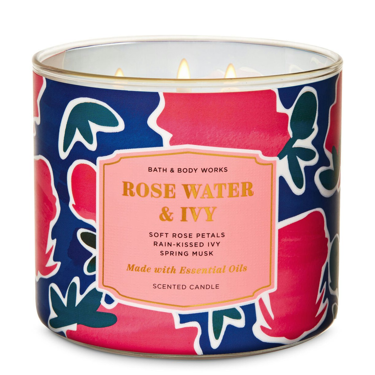 Bath & Body Works® Rose Water & Ivy™ 3-Wick Candle