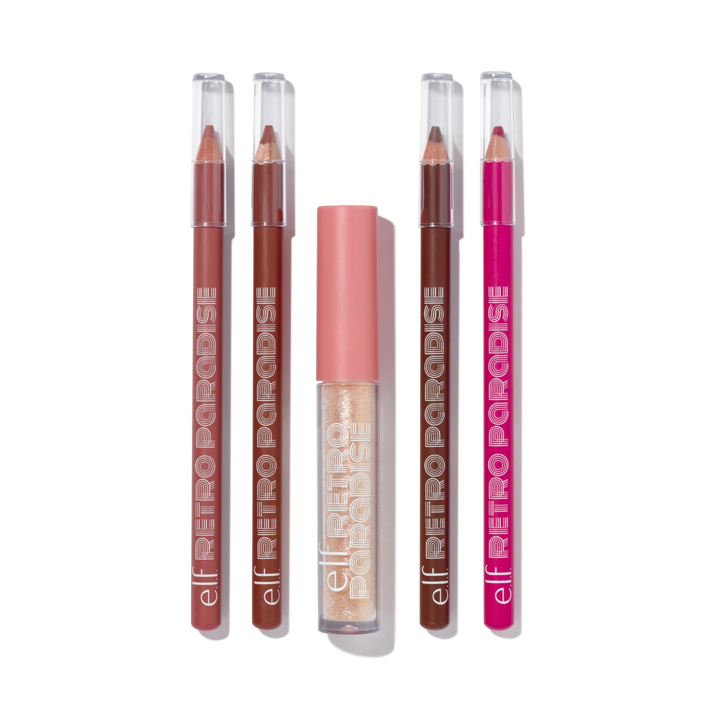 e.l.f.® Cosmetics Retro Paradise Line and Shine Lip Kit