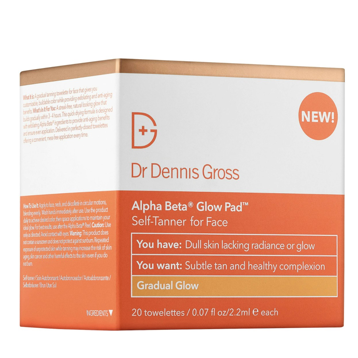 Dr. Dennis Gros®Alpha Beta® Glow Pad® Gradual Glow 