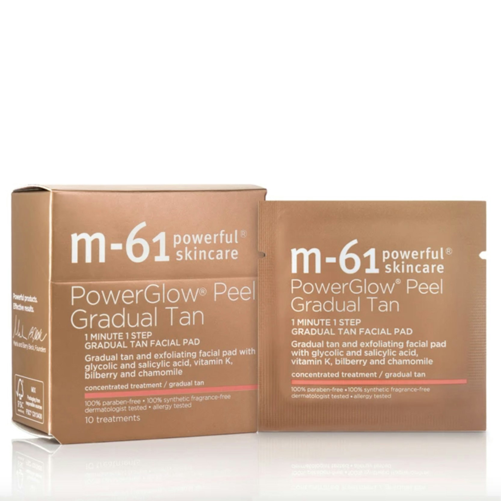 M-61® PowerGlow® Peel Gradual Tan 