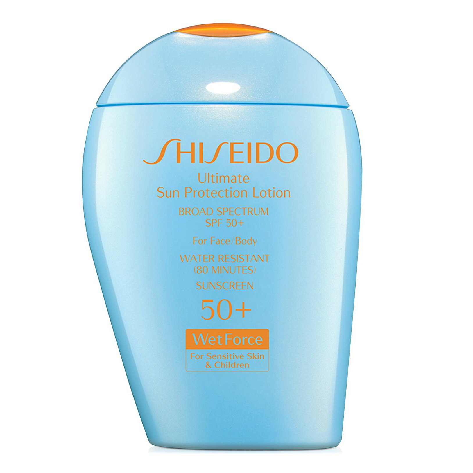 Shiseido® Ultra Sun Protection Lotion Broad Spectrum SPF 50+ WetForce for Sensitive Skin & Children