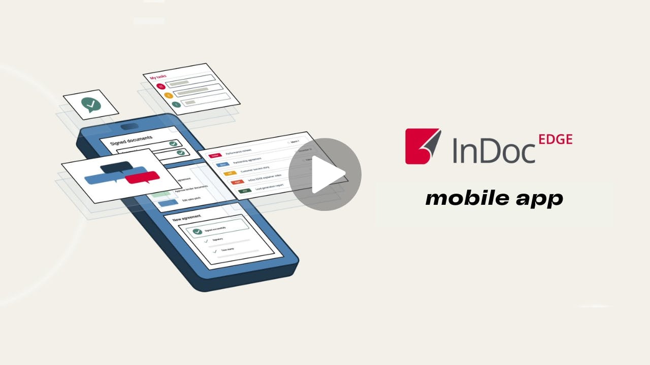 Mobile app InDoc EDGE
