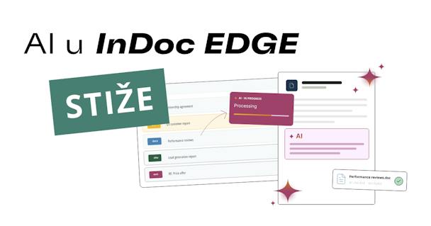 stiže AI in InDoc EDGE