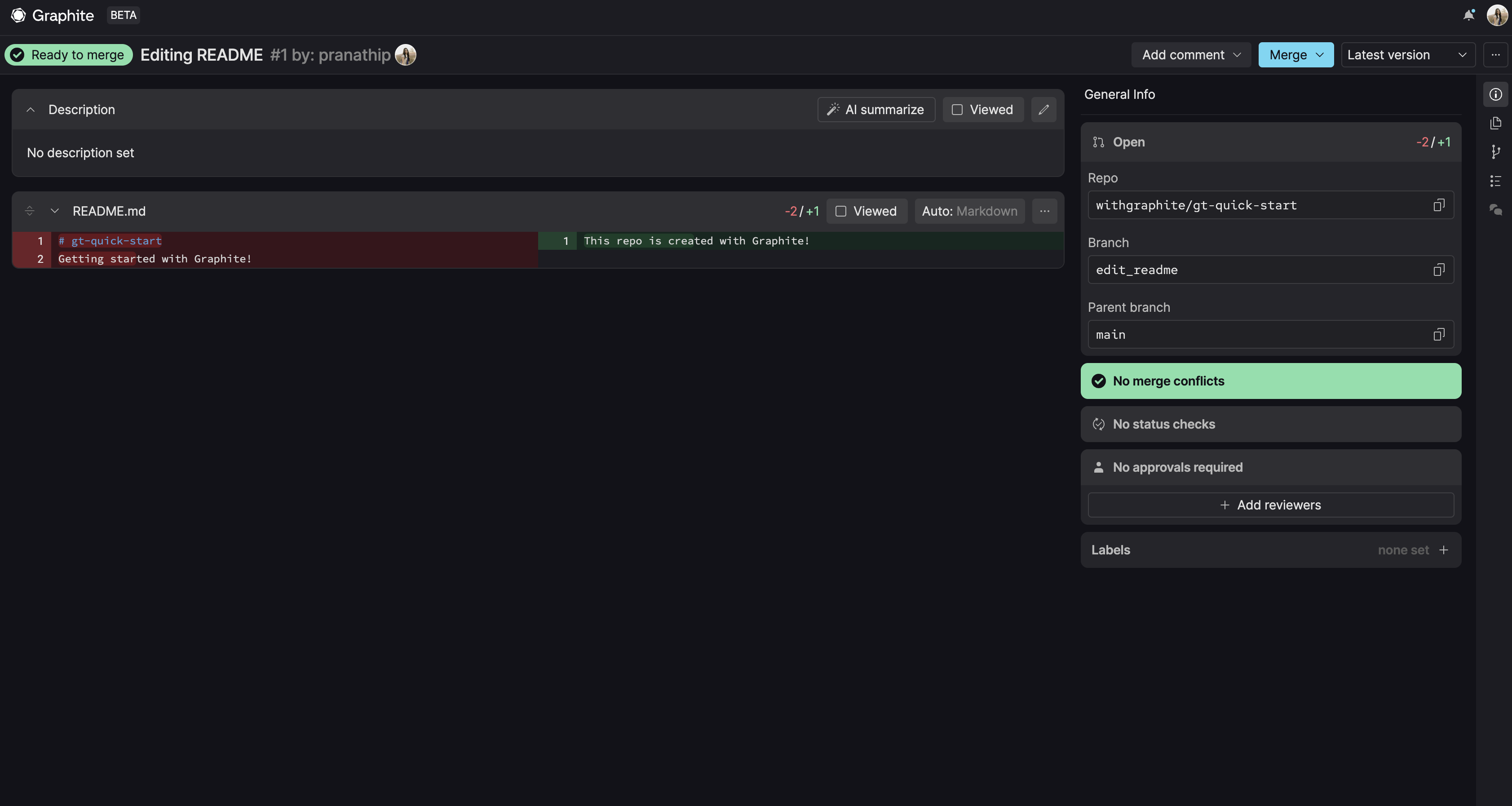 main pr page
