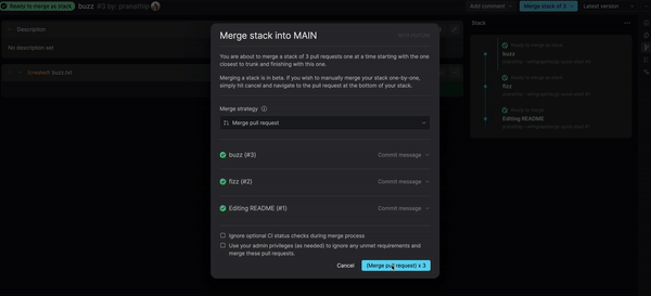 merge success
