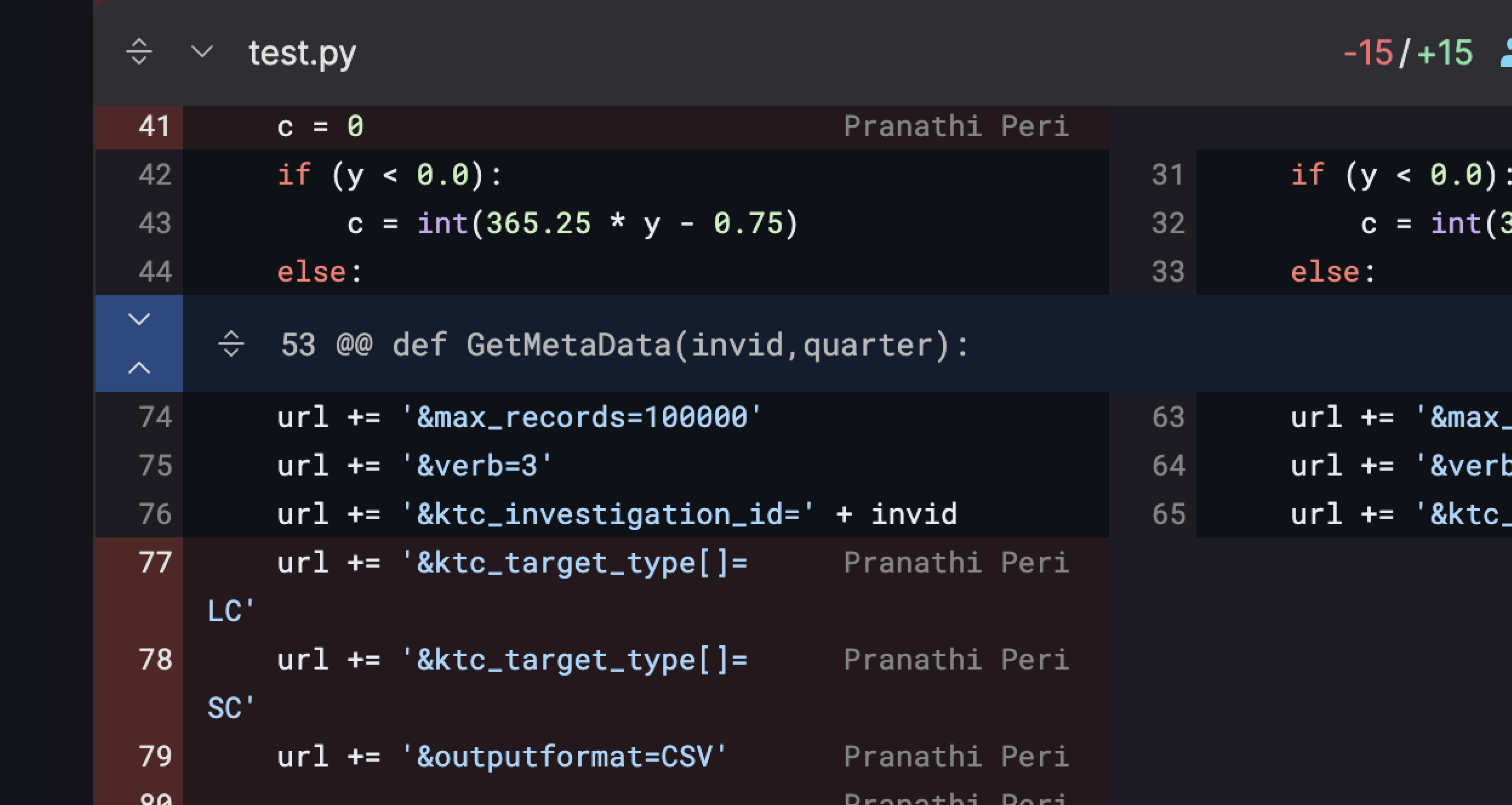 function headers