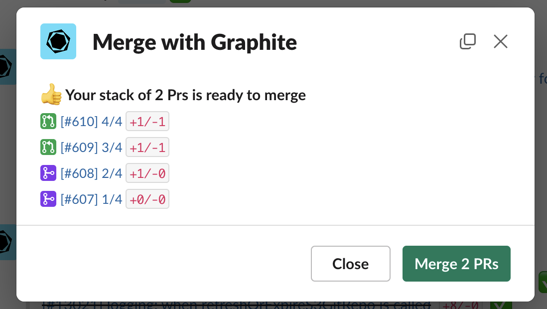 merge from slack