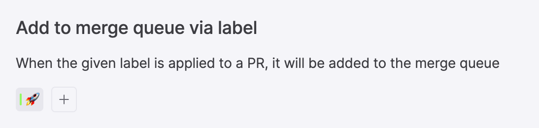 add via label