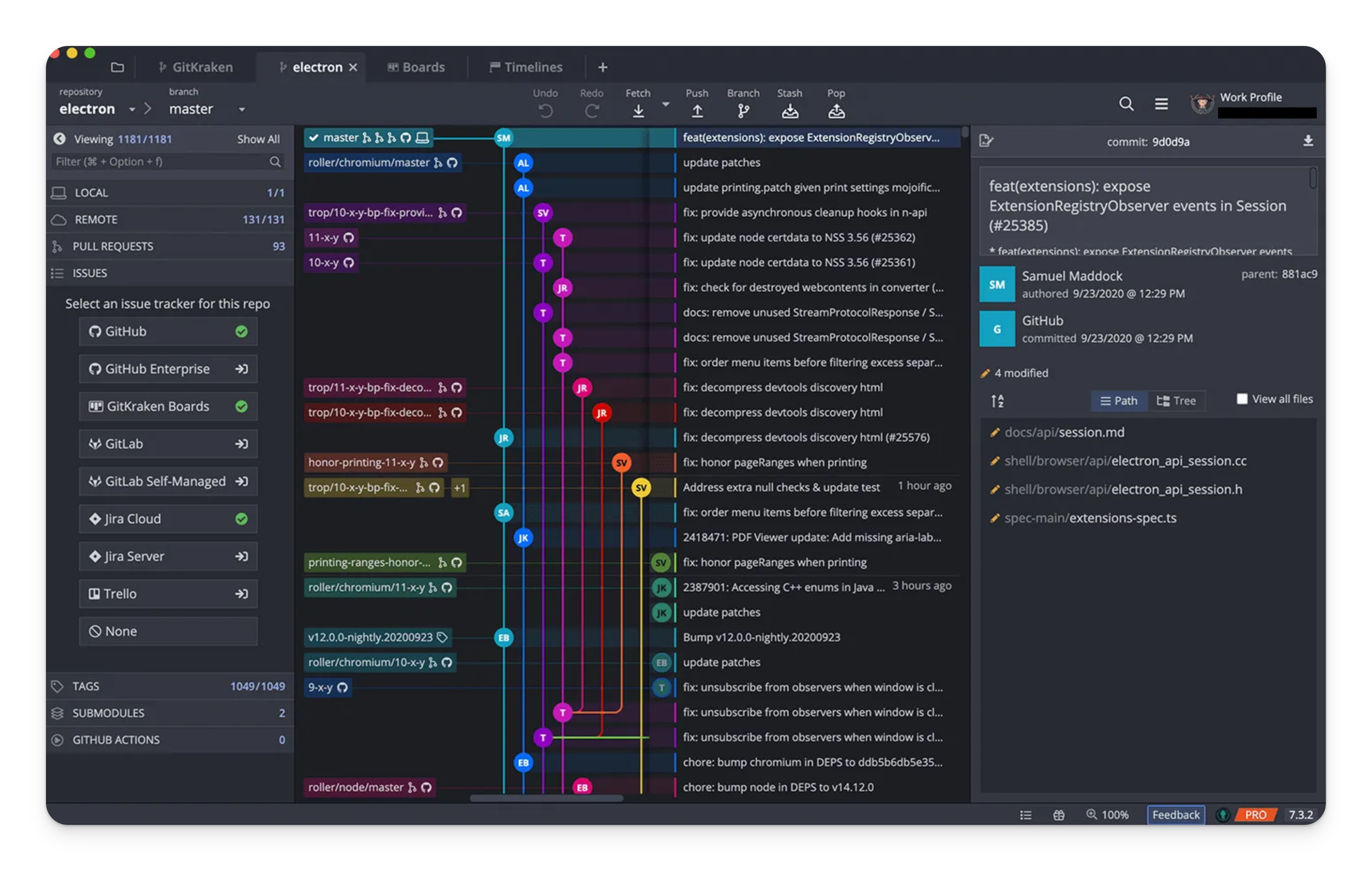 GitKraken was launched in 2014 by Axosoft, with the aim to provide a more visually appealing and user-friendly way to manage Git repositories. It quickly gained recognition for its sleek design and intuitive graphical interface, acquiring a substantial user base in a relatively short amount of time.