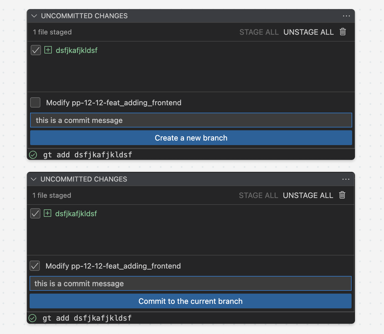 Graphite VS Code quick start