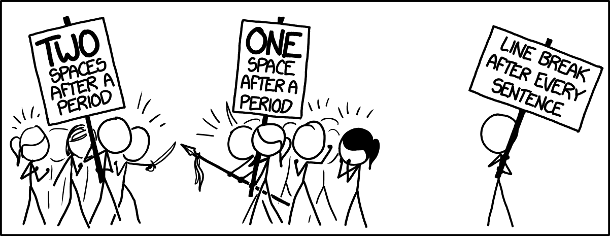 XKCD comic showing people fighting