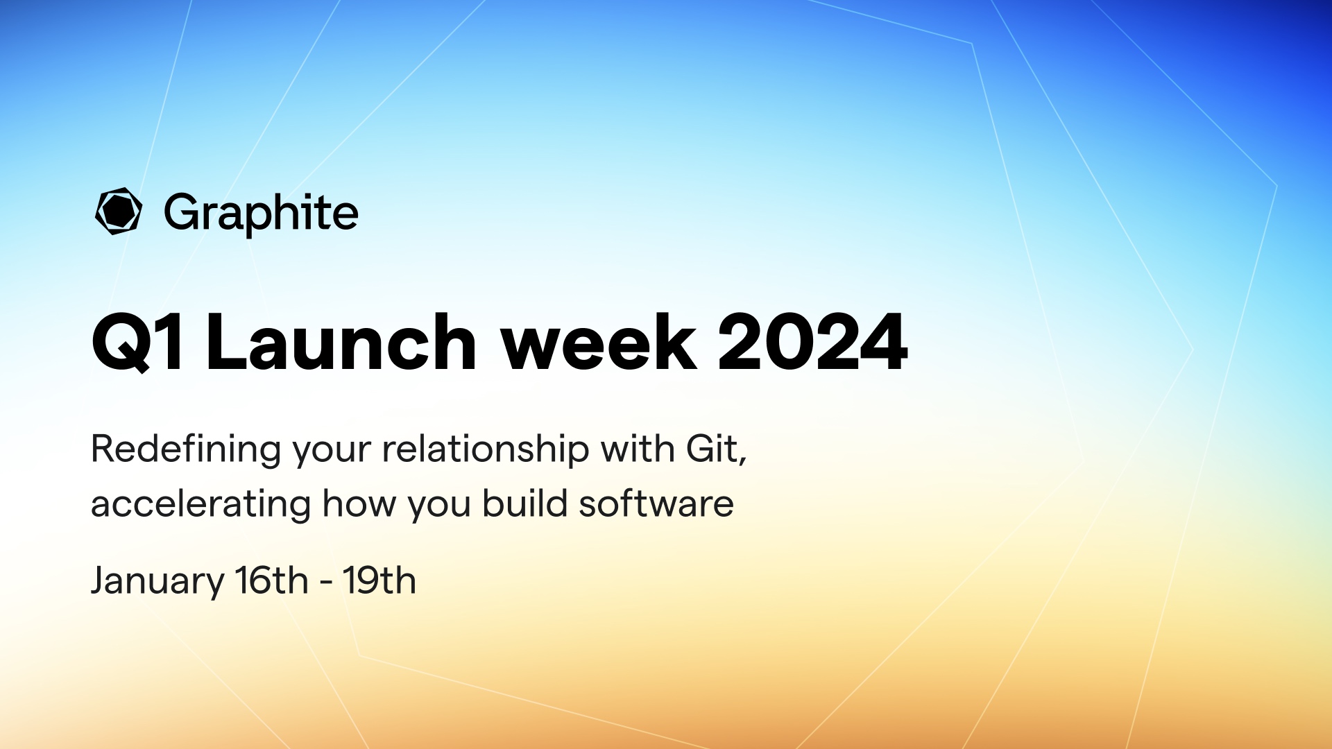 graphite launch week 2024