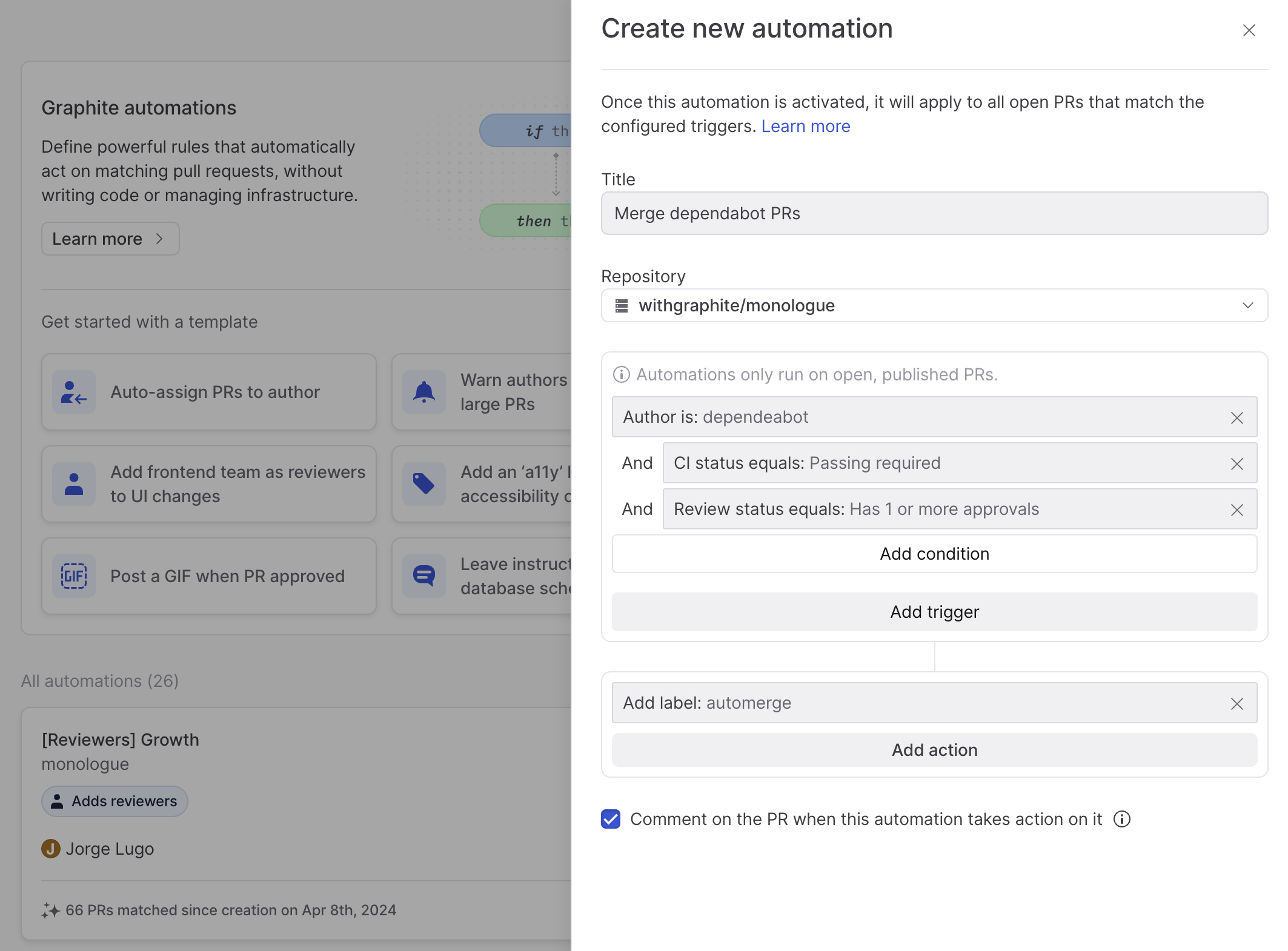 Bots and non-Graphite users can use the Graphite merge queue (enterprise)