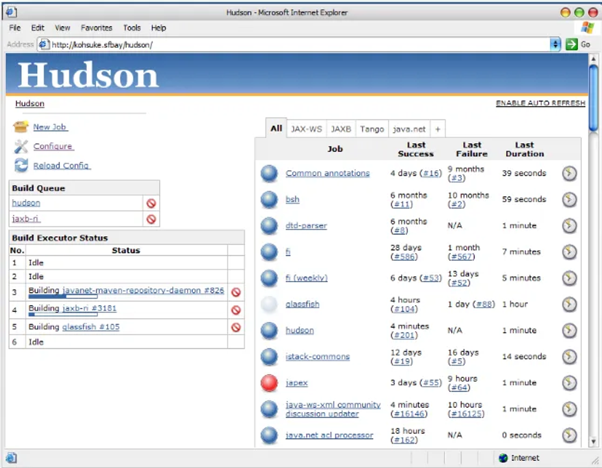 2006 Hudson screenshot