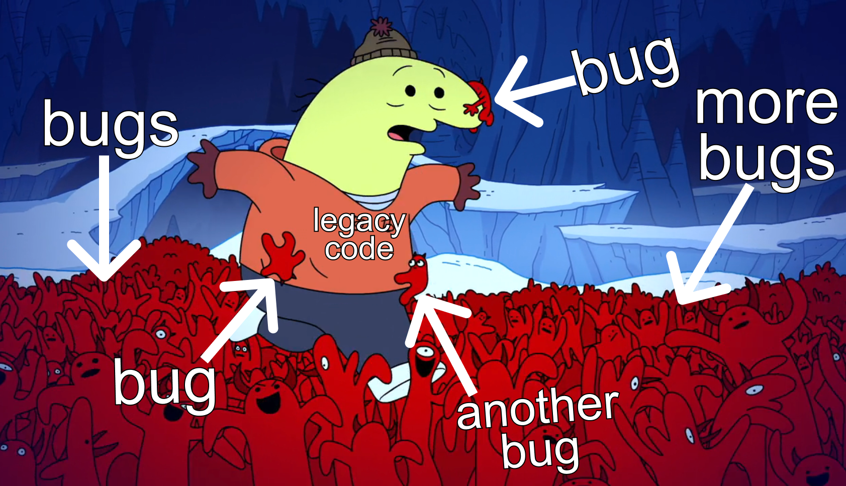 bugs effect on legacy code