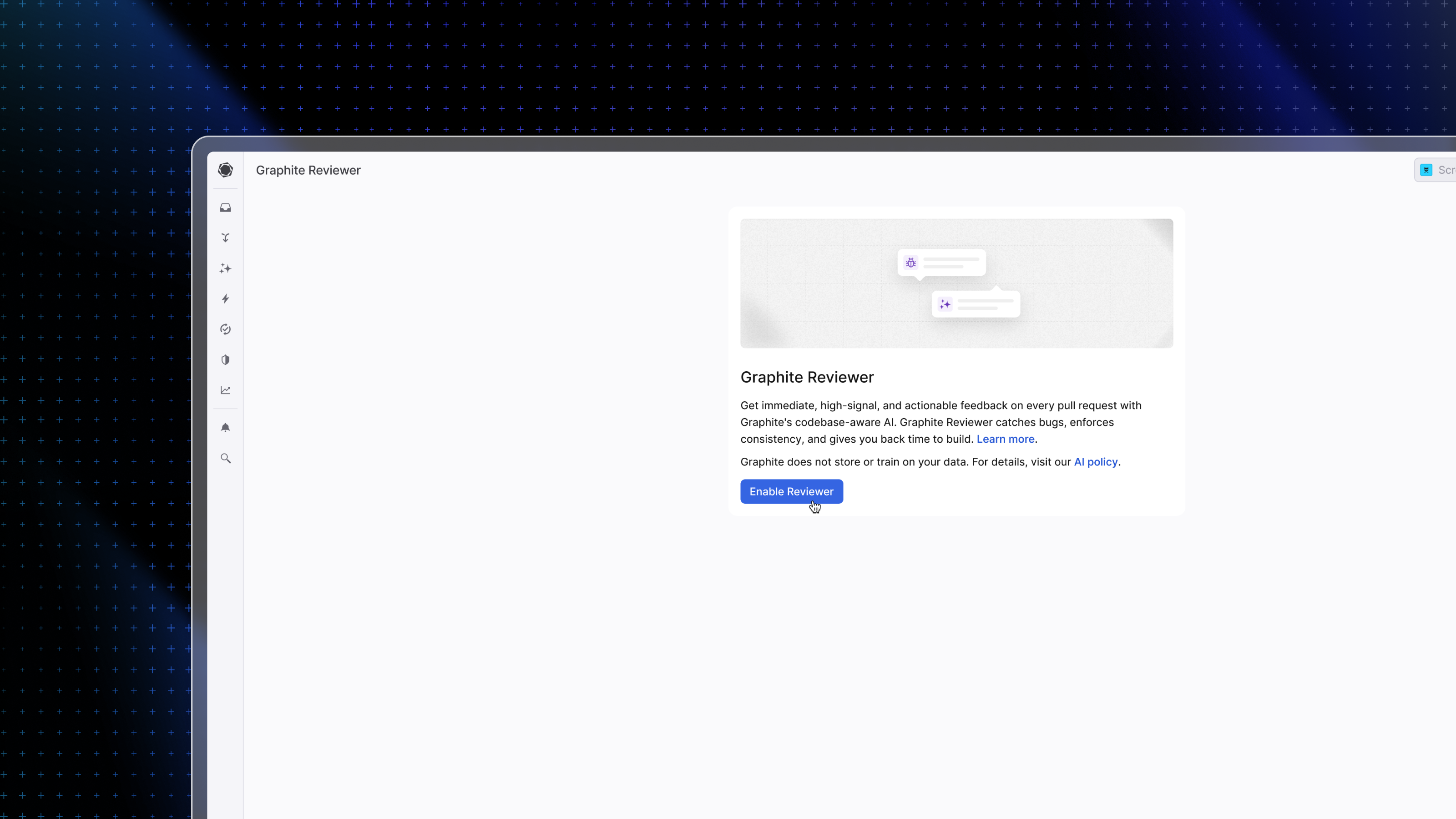 Screenshot of how to enable Diamond