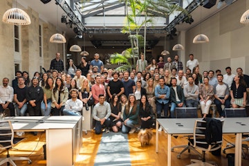 photo des employés Masteos au bureau rue Charlot Paris