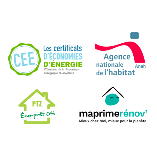 logos aides à la réno
