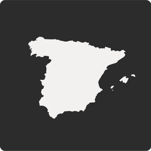 illustration carte d'Espagne