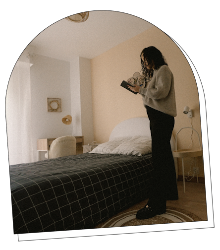 locataire dans chambre
