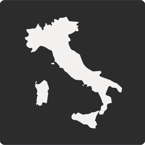 illustration carte d'italie pour investir