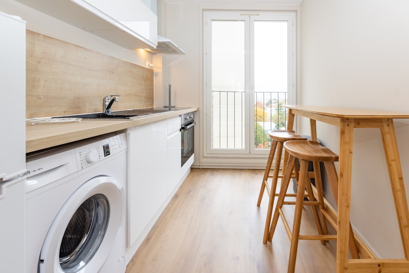 cuisine dans appartement renove a rennes eleonore