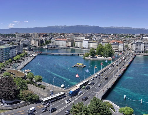 panorama sur geneve