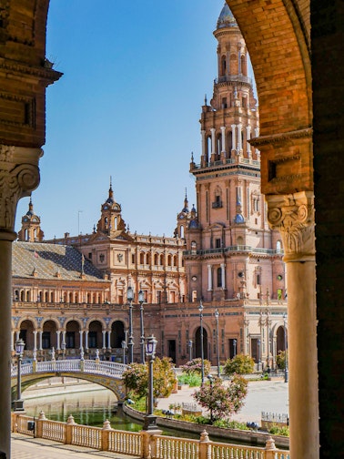 Plaza España en Sevilla