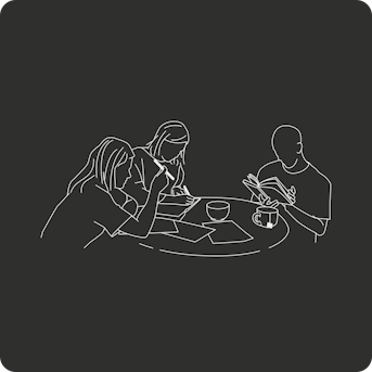 illustration plusieurs personnes qui investissent