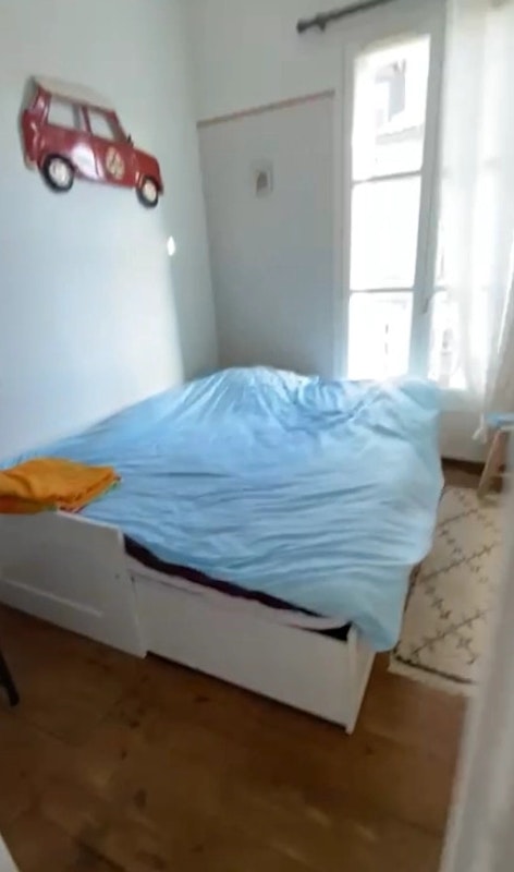 chambre a coucher avant renovation