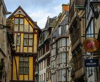 centre ville medieval de rouen
