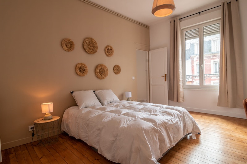 chambre a coucher apres renovation