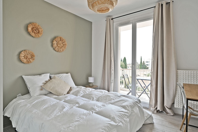 chambre dans colocation montpellier avec balcon