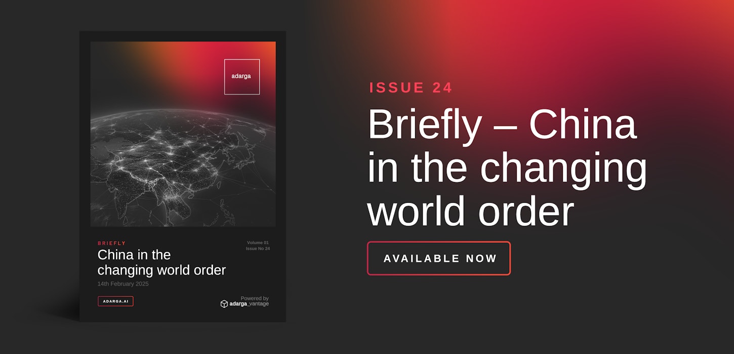 Adarga Briefly Issue 24: China-Australia Military Jet Incident | Panama's withdrawal from the BRI