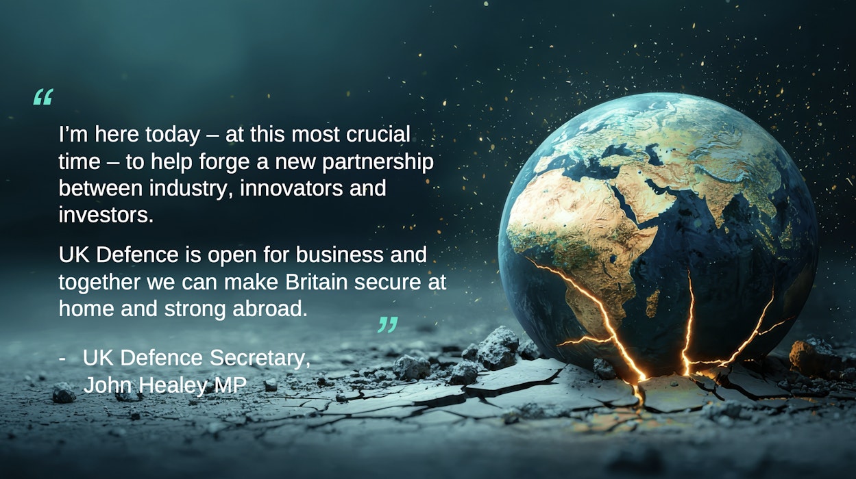 UK Defence Secretary's landmark announcement includes Adarga's Enterprise Agreement