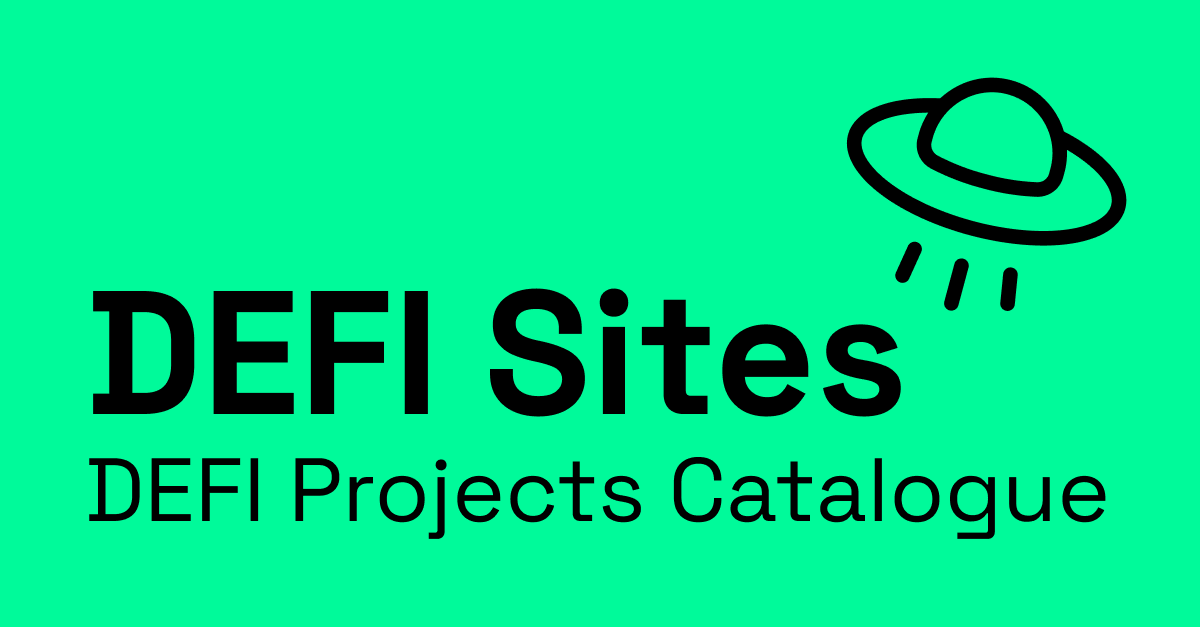 Decentralised Finance Projects Catalogue - DEFI Sites