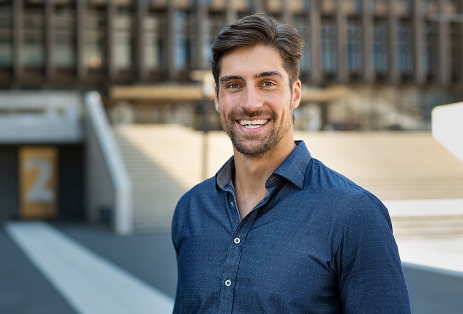 Handsome Man Smiling