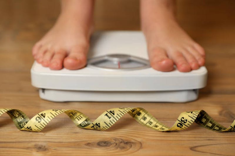 Feet on a Scale