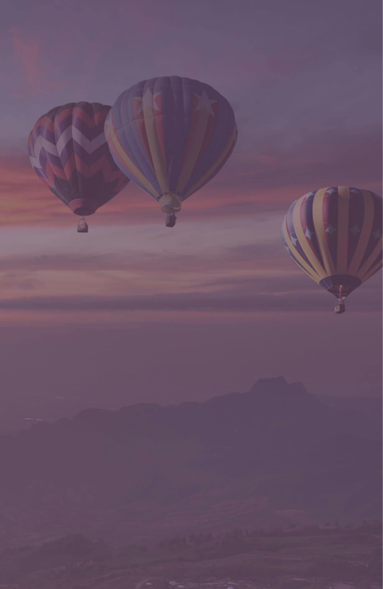 Background of hot air balloons.