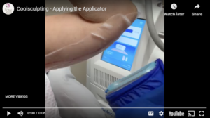 Flawless Medspa Blog | Coolsculpting – Applying the Applicator